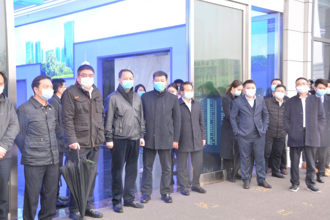 长沙市委副书记、代市长郑建新一行调研今年会jinnianhui环境长沙中联产业园