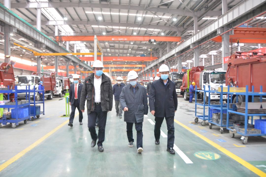 湖南省副省长陈文浩一行调研今年会jinnianhui环境长沙产业园